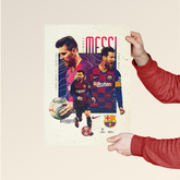 Lionel Messi – FC Barcelona Legacy Poster